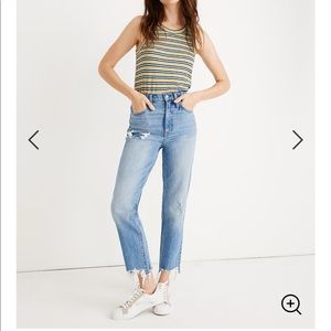 Madewell Classic straight jeans